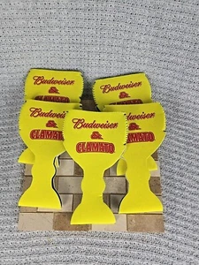 Chelada Koozie Budweiser Clamato 5er Set - Bild 1 von 2