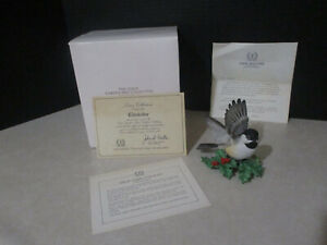 Lenox Garden Birds "Chickadee" Figurine, Mint in Box