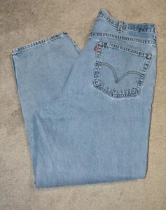 Pantalones de mezclilla para hombre LEVI'S 560 40x30 ajuste cómodo grandes en el muslo de colección - Imagen 1 de 10