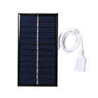 1W  Small Solar Panel with USB DIY Polysilicon Silicon Solar Cell K1S2