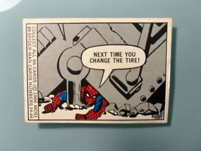 1966 Donruss Marvel Super Hero # 35 Spider-Man - Image 1 of 2