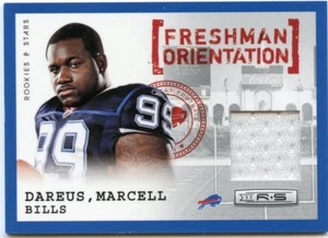Camiseta de orientación de primer año Rookies & Stars 2011 Marcell Dareus 214/299 *42776 - Imagen 1 de 1