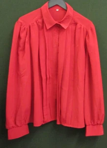 Camicia donna rossa taglia 40 - Foto 1 di 1