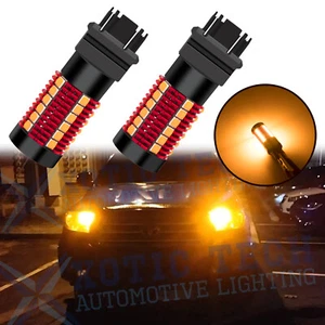 Anti Hyper Flash 3157 LED Front Turn Signal Light for Toyota Tacoma Tundra Camry - Picture 1 of 12