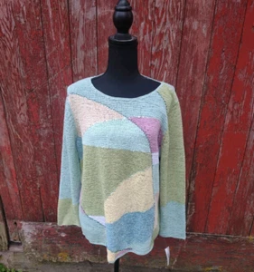 NWT Vintage JH Collectibles Women's Multi Color Sweater Size XL/1 - Picture 1 of 5