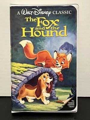Rare Fox & The Hound Disney VHS Tape #2041 Family Kids Movie VGT Movie - Image 1 of 4