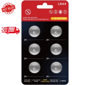 L1154F Batteries AG13 Battery LR44 357 A76 L1154 SR44 G13 L1154C Lr44H 1.5V Prem - Picture 1 of 8