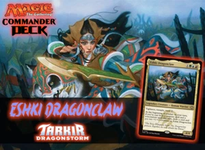 Eshki Dragonclaw MTG EDH Custom Commander Deck! - Picture 1 of 8