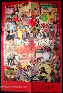 Kate Nash Autographed Poster from Girl Talk CD TAS COA - Picture 1 of 1