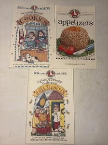 3 Gooseberry Patch Country Friends Collection; Cookies Appetizers & Gift Baskets - Picture 1 of 5