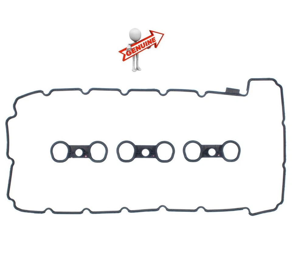 Juego de juntas de cubierta de válvula de motor BMW E60 E82 E88 E90 E91 F10 E93 X3 X5 Z4 GENUINO Foto 1 de 4
