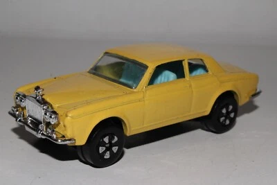 PLAYART DIECAST HONG KONG ROLLS ROYCE SILVER SHADOW, YELLOW, EXCELLENT, ORIGINAL - Image 1 of 4