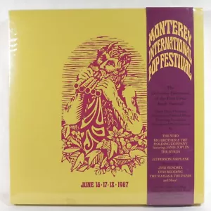 VERSCHIEDENE - Monterey International Pop 1st US 4x CS Box VERSIEGELT Hendrix, wer - Bild 1 von 2