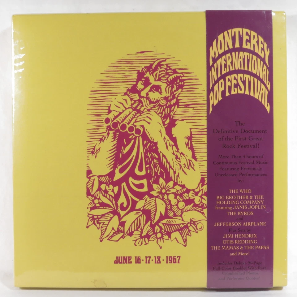 VARIOUS - Monterey International Pop  1st US  4x CS box  SEALED  Hendrix, Who - Image 1 of 2