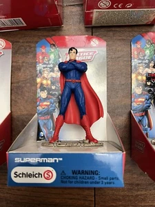 Schleich - Justice League Superman Figure (4") New Bagged - Picture 1 of 2