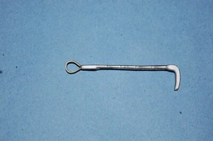 PIN DE CORBATA DE 2 1/2" DE COLECCIÓN HOMBRE ESTERLINA aprox. años 1920-30 - Imagen 1 de 5