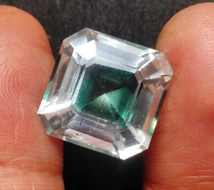 NATURAL 18.45 Ceylon PITAMBARI Sapphire Bi-Color Certified A+ Cushion GEMSTONE - Picture 1 of 17