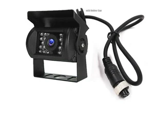 Waterproof 4Pin Rear View Backup Camera For Bus Truck Van RV CCD IR Night Vision - Picture 1 of 12