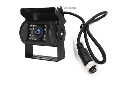 Waterproof 4Pin Rear View Backup Camera For Bus Truck Van RV CCD IR Night Vision - Image 1 of 4