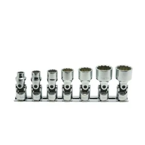 Koken RS3445W/7 3/8 In Sq. Dr. Universal Socket set 1/8-1/2 Inch 12 point 7 Pcs. - Picture 1 of 1