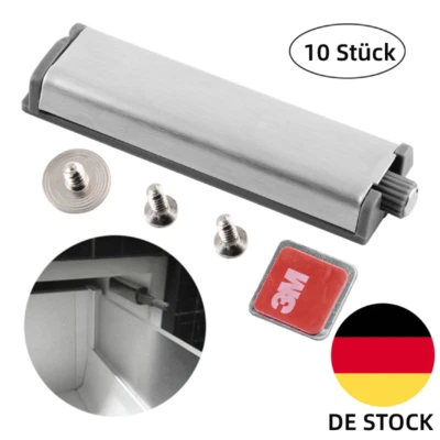 10x Anschlagdämpfer Push to Open Türdämpfer Schublade Schrank Tür-Puffer Dämpfer - Bild 1 von 4