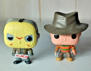 Funko Pop Horror Pocket Figures Jason Voorhees + Freddy Krueger Mini HALLOWEEN - Picture 1 of 7