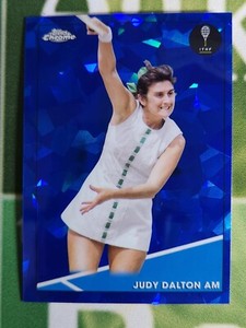 Judy Dalton Am 2021 Topps Chrome Tennis Sapphire Edition Card #14