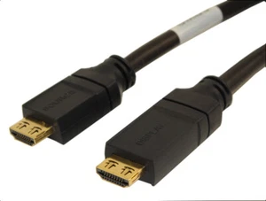 25ft **PLENUM** HIGH SPEED HDMI Cable with Ethernet 28AWG  Gold Plated - Picture 1 of 2