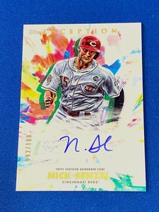 2020 Topps Inception Nick Senzel Auto 092/100 Cincinnati Reds #RESA-NS - Picture 1 of 8