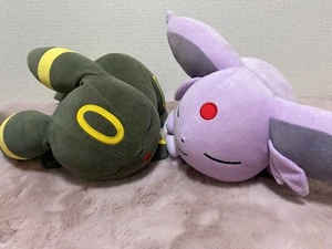 Pokemon Umbreon  & Espeon Suyasuya Sleeping Plush Doll Pokemon Center Limited - Picture 1 of 1