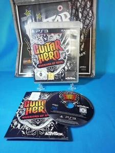 Guitar Hero Warriors of Rock PS3 PlayStation 3 + Manual + Poster - Picture 1 of 11