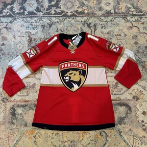 Adidas NHL Florida Panthers maglia rosso bianco Jonathan Huberdeau 42-54 - Foto 1 di 10