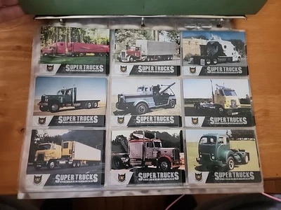 Carpeta de colección de tarjetas coleccionables Super Trucks Foto 1 de 4