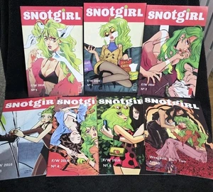 Snotgirl Lot! #1a and 1b, 2a, 3b, 4a, 5b and 10 - Picture 1 of 18