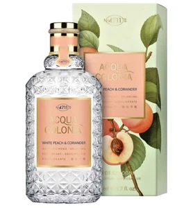 4711 Acqua Colonia - Melocotón Blanco y Cilantro Eau de Cologne Spray 170 ml Nuevo - Imagen 1 de 2