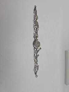 Sterling Silber und Markasit Arche Noah und Tiere Armband 7,5 cm - Bild 1 von 7