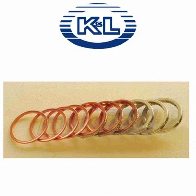 K&L Supply Exhaust Pipe Gaskets for 1983 Yamaha XV920M Mid-Virago - Exhaust bq Foto 1 de 4