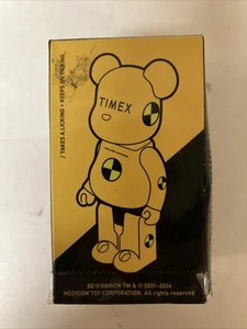 Modellino giocattolo TXBR100-YL TIMEX x BE@RBRICK Bearbrick 170° 100% 7 cm nuovo scatola - Foto 1 di 5