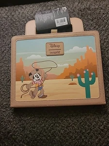 Loungefly Disney Mickey & Minnie Mouse Western Cowboy Notebook Journal NEW - Picture 1 of 7