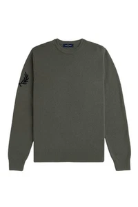 Suéter Fred Perry Verde K8529 FS038 - Imagen 1 de 7
