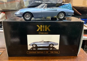 Rare KK Scale 365 Ferrari California Blue Metallic 1:18 Scale KKDC180052 A35 - Picture 1 of 24