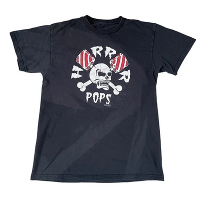 T-Shirt Horrorpops Vintage Ufficiale 2004 Machete Psychobilly Punk Rock *LEGGI* - Immagine 1 di 4
