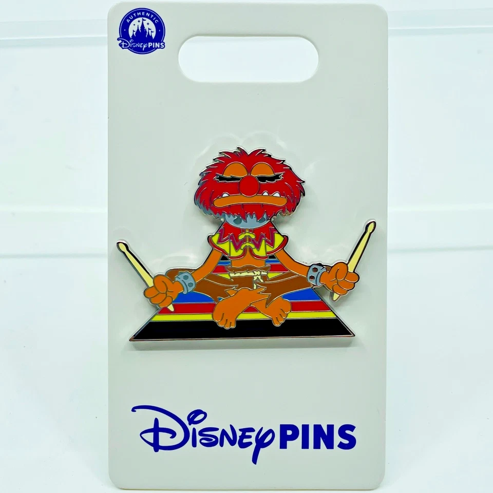 迪士尼公园商店布偶动物冥想鼓徽章 2025 全新 — 第 1/1 张图片