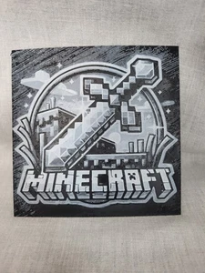 Minecraft 5"x5" Textured Picture 3D Printed Hueforge Decoration Gamer - Picture 1 of 5