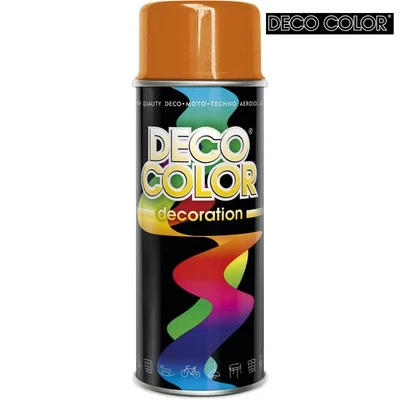 MARKENLOS Spraydose Deco Color Deko Orange RAL 2004 400ml 10 020