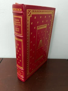 Signed: A God Against the Gods by Allen Drury 1981 Franklin Library Limited Edit - Picture 1 of 9