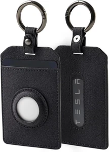 Kartenetui Etui mit Air Tag Halter für Tesla Keycard, passend für Model S/X/3/Y Keycar - Bild 1 von 6