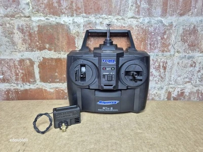 Futaba Ripmax Transmitter & Receiver Set 2CH AM 27MHz RTx-2 & FP-R122JE Tested - Image 1 of 4