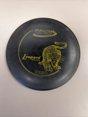 disc Golf Innova Leopard Fairway Driver Golf Disc 146g Black preowned - Image 1 of 4