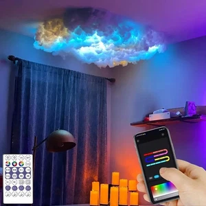 Home Cloud Lightning Light 7 Typen Set Smart Cloud Light kleines Donnerlicht - Bild 1 von 30